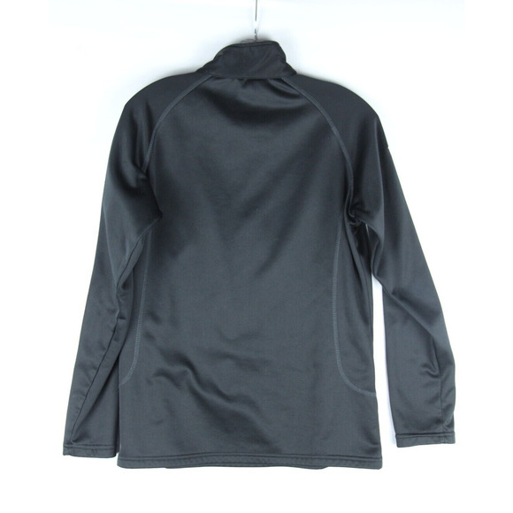 Eddie Bauer Fleece Pullover Womens Large Black 1/2 Zip Soft Lilly Employee EB237 - Picture 7 of 9